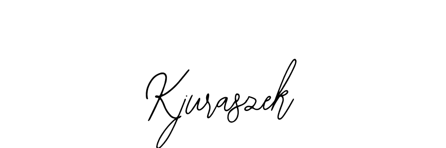 Make a beautiful signature design for name Kjuraszek. Use this online signature maker to create a handwritten signature for free. Kjuraszek signature style 12 images and pictures png