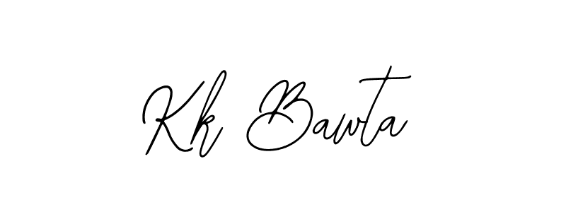 Bearetta-2O07w is a professional signature style that is perfect for those who want to add a touch of class to their signature. It is also a great choice for those who want to make their signature more unique. Get Kk Bawta name to fancy signature for free. Kk Bawta signature style 12 images and pictures png