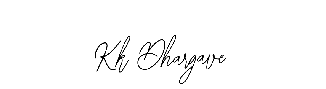 Design your own signature with our free online signature maker. With this signature software, you can create a handwritten (Bearetta-2O07w) signature for name Kk Dhargave. Kk Dhargave signature style 12 images and pictures png