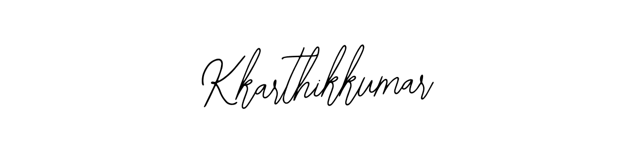 The best way (Bearetta-2O07w) to make a short signature is to pick only two or three words in your name. The name Kkarthikkumar include a total of six letters. For converting this name. Kkarthikkumar signature style 12 images and pictures png