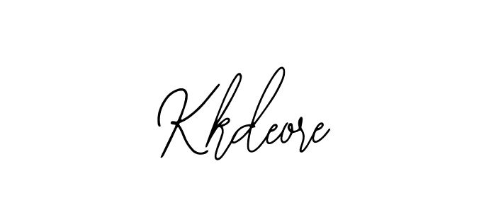 Kkdeore stylish signature style. Best Handwritten Sign (Bearetta-2O07w) for my name. Handwritten Signature Collection Ideas for my name Kkdeore. Kkdeore signature style 12 images and pictures png