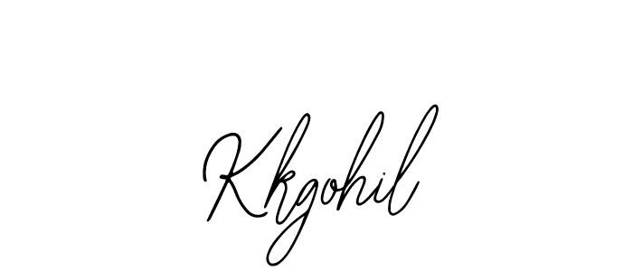 Create a beautiful signature design for name Kkgohil. With this signature (Bearetta-2O07w) fonts, you can make a handwritten signature for free. Kkgohil signature style 12 images and pictures png