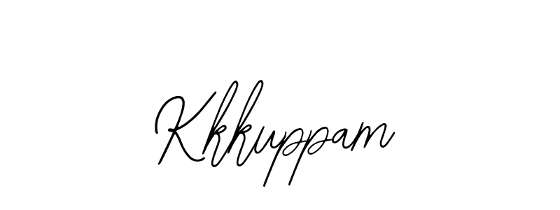 The best way (Bearetta-2O07w) to make a short signature is to pick only two or three words in your name. The name Kkkuppam include a total of six letters. For converting this name. Kkkuppam signature style 12 images and pictures png