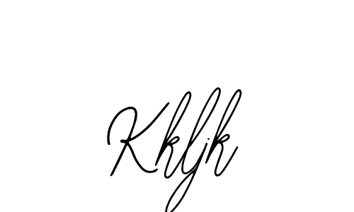 Design your own signature with our free online signature maker. With this signature software, you can create a handwritten (Bearetta-2O07w) signature for name Kkljk. Kkljk signature style 12 images and pictures png