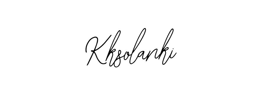 Make a beautiful signature design for name Kksolanki. With this signature (Bearetta-2O07w) style, you can create a handwritten signature for free. Kksolanki signature style 12 images and pictures png