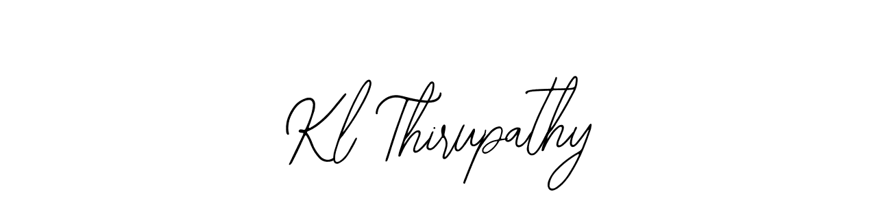 It looks lik you need a new signature style for name Kl Thirupathy. Design unique handwritten (Bearetta-2O07w) signature with our free signature maker in just a few clicks. Kl Thirupathy signature style 12 images and pictures png