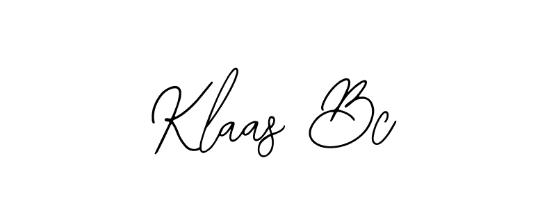 Make a beautiful signature design for name Klaas Bc. With this signature (Bearetta-2O07w) style, you can create a handwritten signature for free. Klaas Bc signature style 12 images and pictures png
