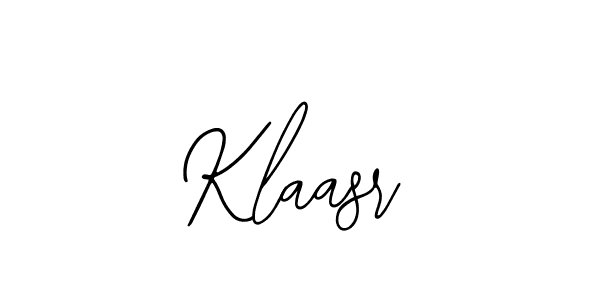 Make a beautiful signature design for name Klaasr. With this signature (Bearetta-2O07w) style, you can create a handwritten signature for free. Klaasr signature style 12 images and pictures png