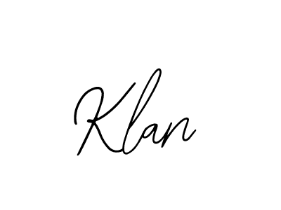 The best way (Bearetta-2O07w) to make a short signature is to pick only two or three words in your name. The name Klan include a total of six letters. For converting this name. Klan signature style 12 images and pictures png