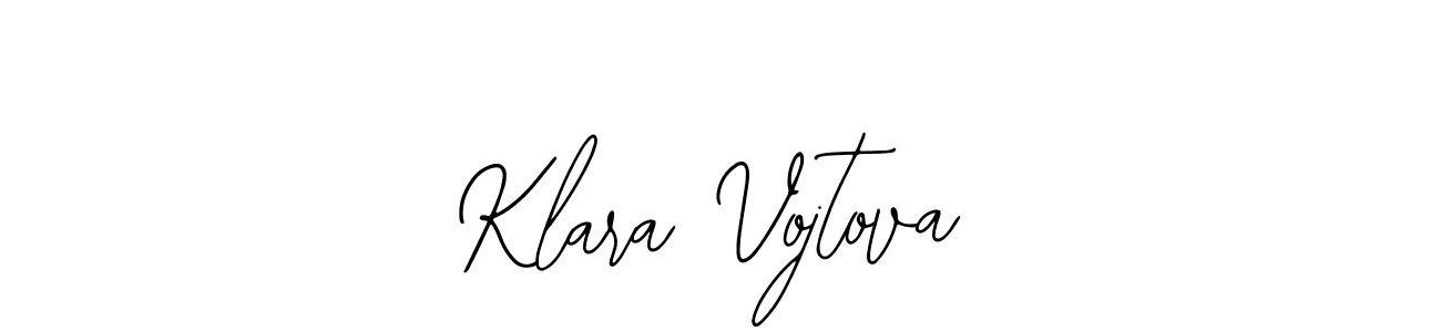 Design your own signature with our free online signature maker. With this signature software, you can create a handwritten (Bearetta-2O07w) signature for name Klara Vojtova. Klara Vojtova signature style 12 images and pictures png