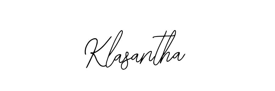 You can use this online signature creator to create a handwritten signature for the name Klasantha. This is the best online autograph maker. Klasantha signature style 12 images and pictures png