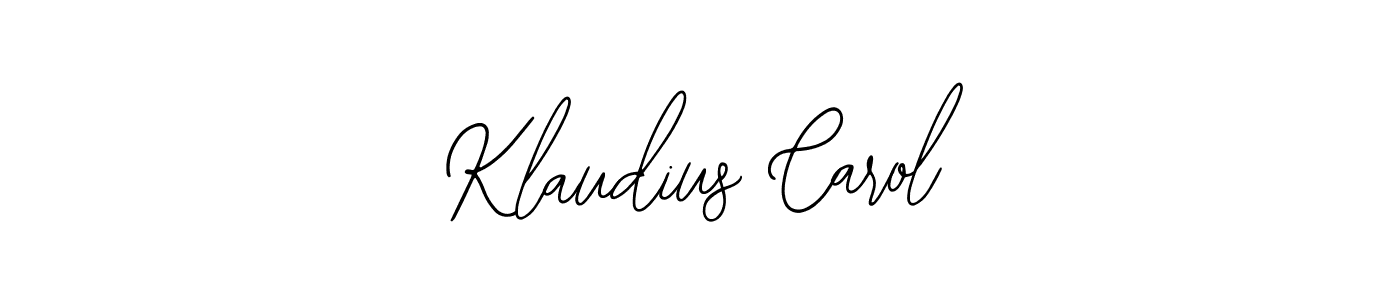 Also we have Klaudius Carol name is the best signature style. Create professional handwritten signature collection using Bearetta-2O07w autograph style. Klaudius Carol signature style 12 images and pictures png