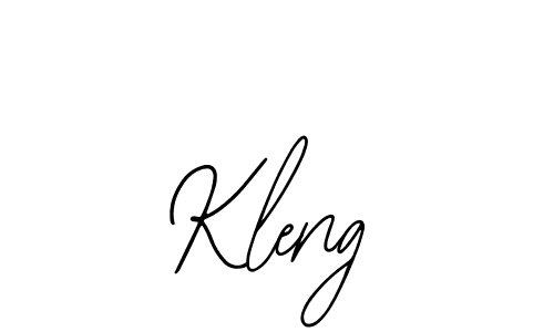 Kleng stylish signature style. Best Handwritten Sign (Bearetta-2O07w) for my name. Handwritten Signature Collection Ideas for my name Kleng. Kleng signature style 12 images and pictures png