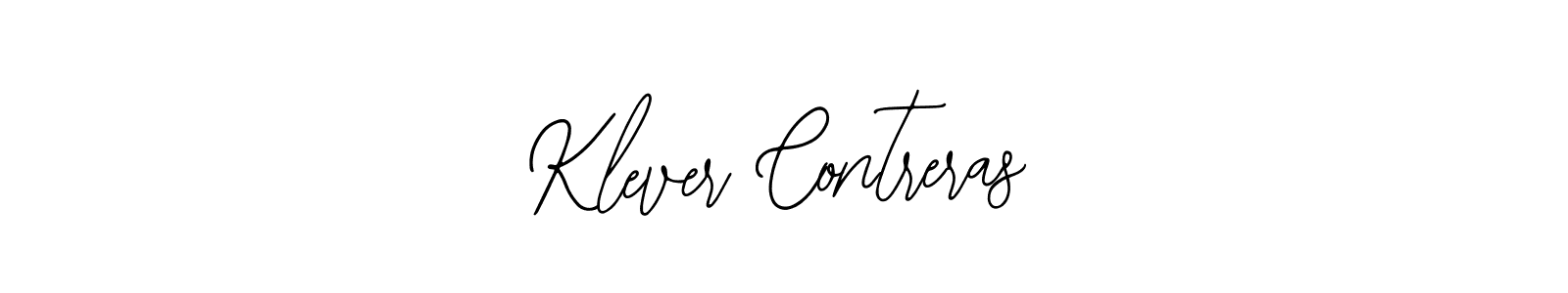 Make a beautiful signature design for name Klever Contreras. With this signature (Bearetta-2O07w) style, you can create a handwritten signature for free. Klever Contreras signature style 12 images and pictures png