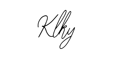 Give your name Klky an exquisite flair with the Bearetta-2O07w script font. Ideal for contracts, resumes, and formal letterheads. Klky signature style 12 images and pictures png