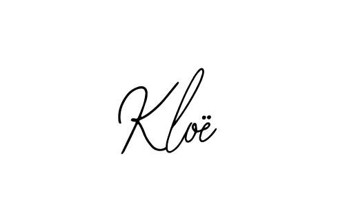 Use a signature maker to create a handwritten signature online. With this signature software, you can design (Bearetta-2O07w) your own signature for name Kloë. Kloë signature style 12 images and pictures png