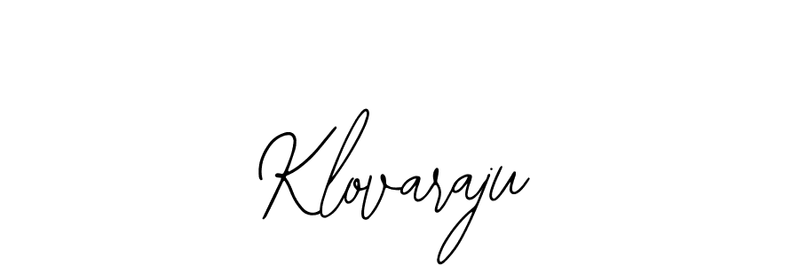 Also we have Klovaraju name is the best signature style. Create professional handwritten signature collection using Bearetta-2O07w autograph style. Klovaraju signature style 12 images and pictures png