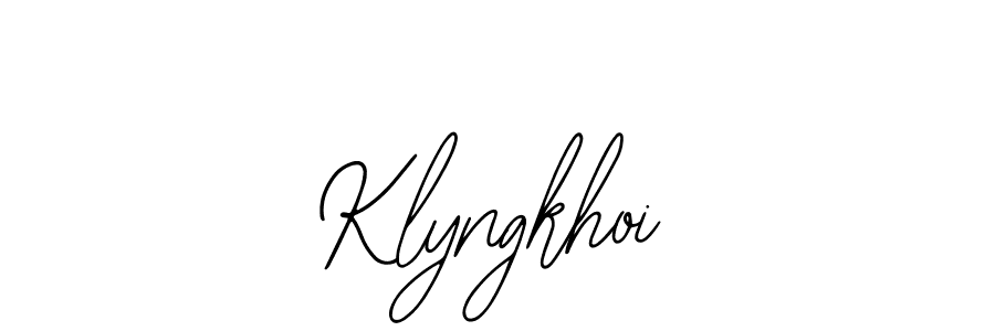 Here are the top 10 professional signature styles for the name Klyngkhoi. These are the best autograph styles you can use for your name. Klyngkhoi signature style 12 images and pictures png