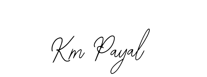 Similarly Bearetta-2O07w is the best handwritten signature design. Signature creator online .You can use it as an online autograph creator for name Km Payal. Km Payal signature style 12 images and pictures png