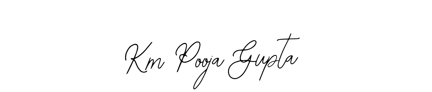 Also You can easily find your signature by using the search form. We will create Km Pooja Gupta name handwritten signature images for you free of cost using Bearetta-2O07w sign style. Km Pooja Gupta signature style 12 images and pictures png