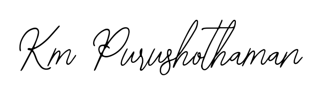 Create a beautiful signature design for name Km Purushothaman. With this signature (Bearetta-2O07w) fonts, you can make a handwritten signature for free. Km Purushothaman signature style 12 images and pictures png