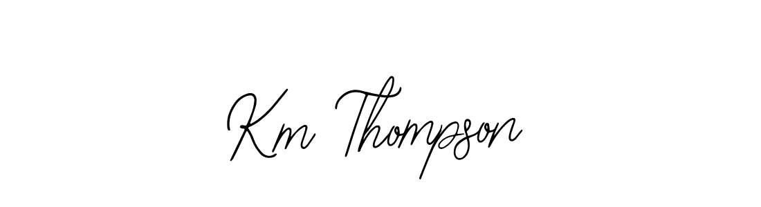 Best and Professional Signature Style for Km Thompson. Bearetta-2O07w Best Signature Style Collection. Km Thompson signature style 12 images and pictures png