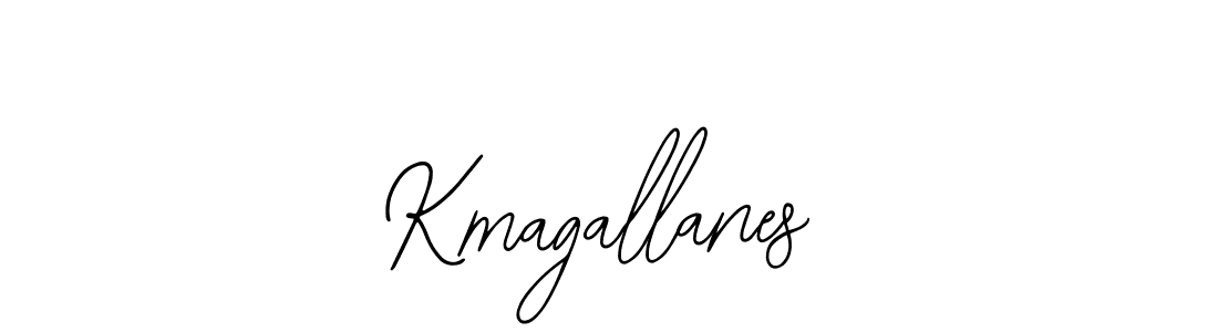 How to make Kmagallanes signature? Bearetta-2O07w is a professional autograph style. Create handwritten signature for Kmagallanes name. Kmagallanes signature style 12 images and pictures png