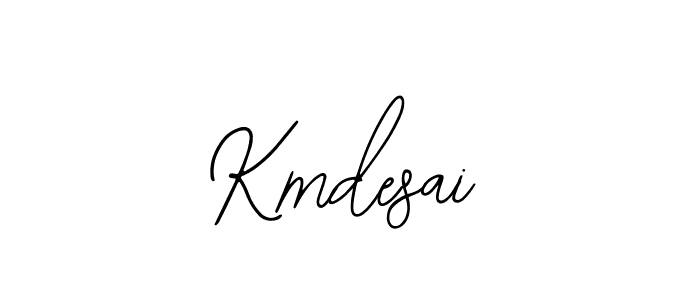 How to make Kmdesai signature? Bearetta-2O07w is a professional autograph style. Create handwritten signature for Kmdesai name. Kmdesai signature style 12 images and pictures png