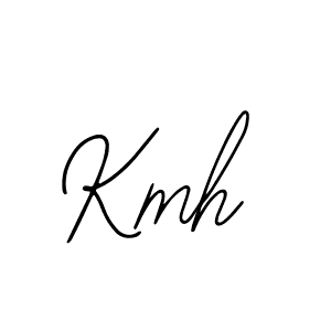 How to make Kmh name signature. Use Bearetta-2O07w style for creating short signs online. This is the latest handwritten sign. Kmh signature style 12 images and pictures png