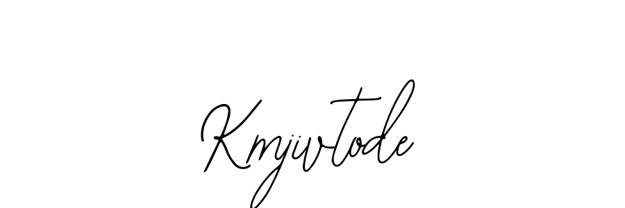You should practise on your own different ways (Bearetta-2O07w) to write your name (Kmjivtode) in signature. don't let someone else do it for you. Kmjivtode signature style 12 images and pictures png