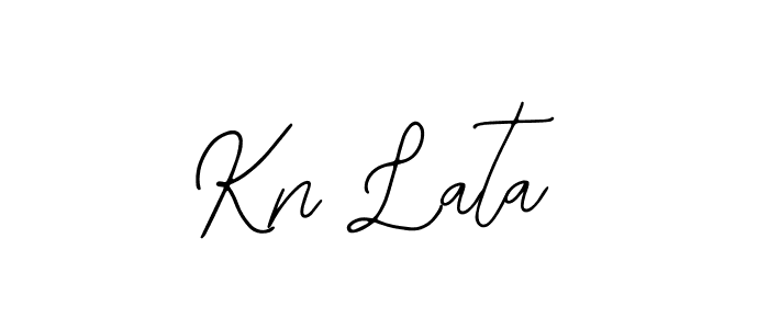 Make a beautiful signature design for name Kn Lata. Use this online signature maker to create a handwritten signature for free. Kn Lata signature style 12 images and pictures png