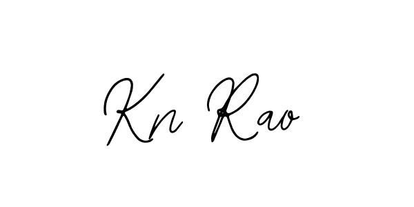 Design your own signature with our free online signature maker. With this signature software, you can create a handwritten (Bearetta-2O07w) signature for name Kn Rao. Kn Rao signature style 12 images and pictures png