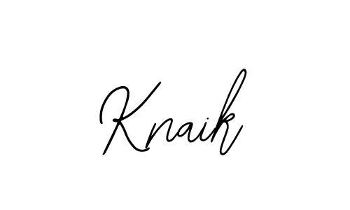 Knaik stylish signature style. Best Handwritten Sign (Bearetta-2O07w) for my name. Handwritten Signature Collection Ideas for my name Knaik. Knaik signature style 12 images and pictures png