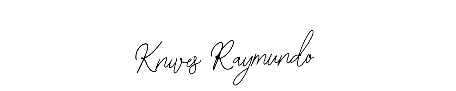 Make a beautiful signature design for name Knives Raymundo. Use this online signature maker to create a handwritten signature for free. Knives Raymundo signature style 12 images and pictures png