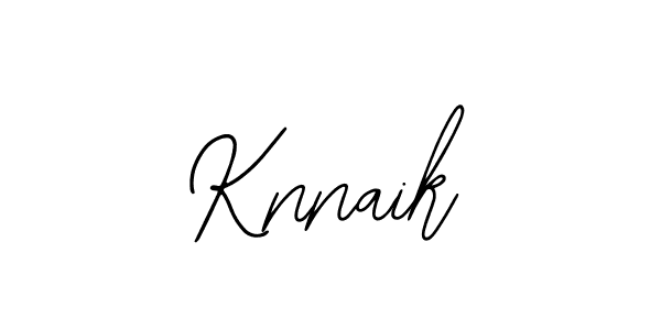 The best way (Bearetta-2O07w) to make a short signature is to pick only two or three words in your name. The name Knnaik include a total of six letters. For converting this name. Knnaik signature style 12 images and pictures png