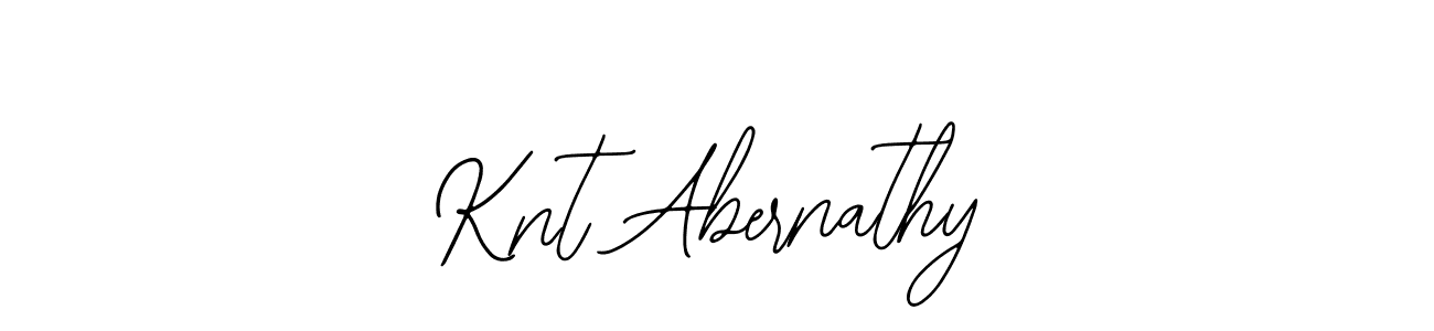 How to make Knt Abernathy name signature. Use Bearetta-2O07w style for creating short signs online. This is the latest handwritten sign. Knt Abernathy signature style 12 images and pictures png