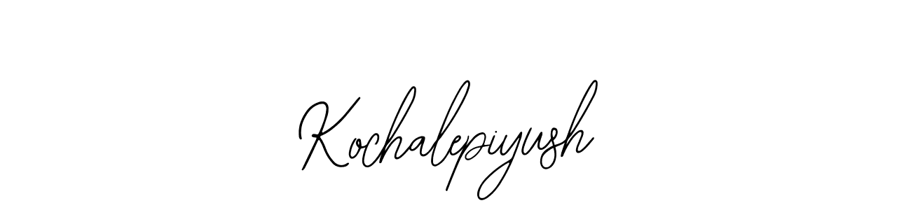 Similarly Bearetta-2O07w is the best handwritten signature design. Signature creator online .You can use it as an online autograph creator for name Kochalepiyush. Kochalepiyush signature style 12 images and pictures png