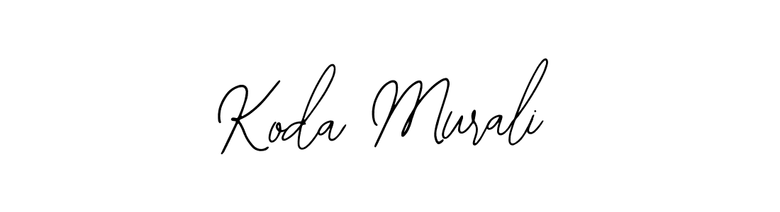 Design your own signature with our free online signature maker. With this signature software, you can create a handwritten (Bearetta-2O07w) signature for name Koda Murali. Koda Murali signature style 12 images and pictures png