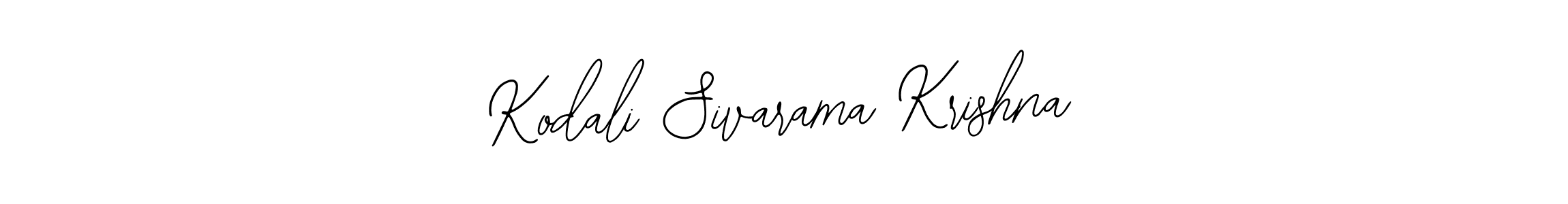 if you are searching for the best signature style for your name Kodali Sivarama Krishna. so please give up your signature search. here we have designed multiple signature styles  using Bearetta-2O07w. Kodali Sivarama Krishna signature style 12 images and pictures png