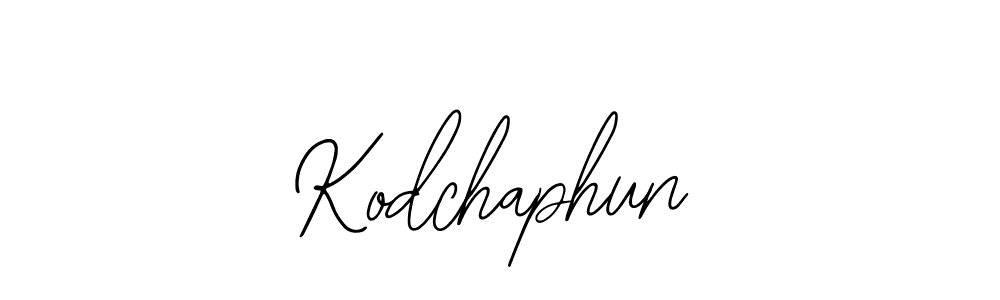 Make a beautiful signature design for name Kodchaphun. Use this online signature maker to create a handwritten signature for free. Kodchaphun signature style 12 images and pictures png