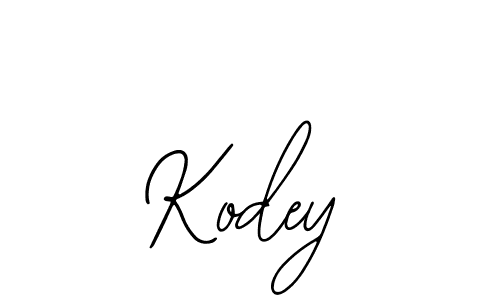 Kodey stylish signature style. Best Handwritten Sign (Bearetta-2O07w) for my name. Handwritten Signature Collection Ideas for my name Kodey. Kodey signature style 12 images and pictures png