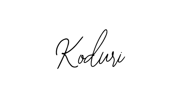 How to Draw Koduri signature style? Bearetta-2O07w is a latest design signature styles for name Koduri. Koduri signature style 12 images and pictures png