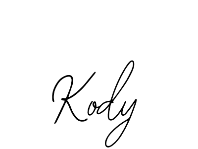 How to make Kody signature? Bearetta-2O07w is a professional autograph style. Create handwritten signature for Kody name. Kody signature style 12 images and pictures png