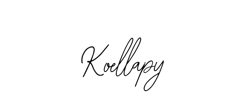 How to make Koellapy name signature. Use Bearetta-2O07w style for creating short signs online. This is the latest handwritten sign. Koellapy signature style 12 images and pictures png