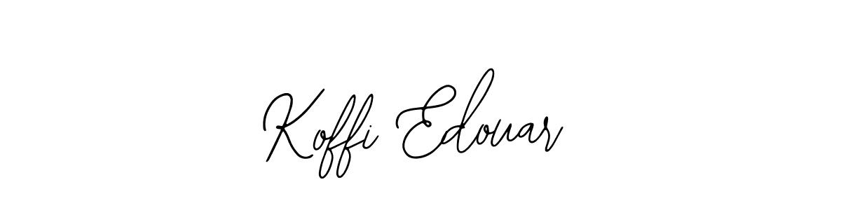 You should practise on your own different ways (Bearetta-2O07w) to write your name (Koffi Edouar) in signature. don't let someone else do it for you. Koffi Edouar signature style 12 images and pictures png