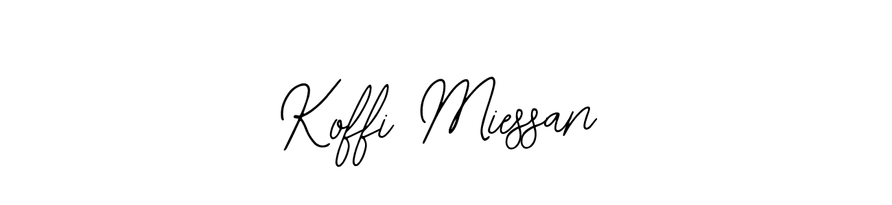 Make a beautiful signature design for name Koffi Miessan. With this signature (Bearetta-2O07w) style, you can create a handwritten signature for free. Koffi Miessan signature style 12 images and pictures png