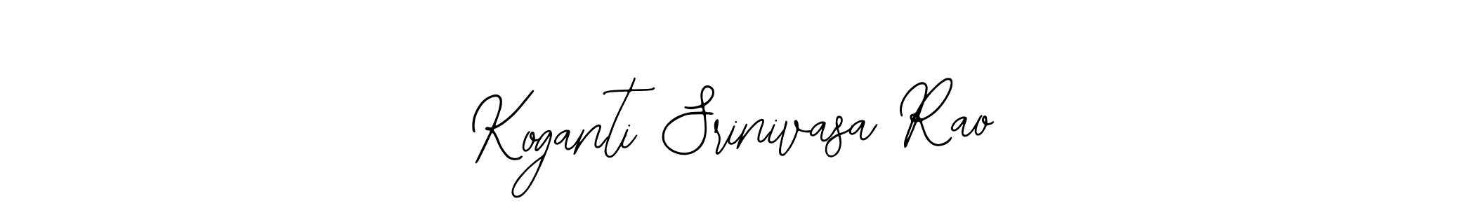 Make a beautiful signature design for name Koganti Srinivasa Rao. With this signature (Bearetta-2O07w) style, you can create a handwritten signature for free. Koganti Srinivasa Rao signature style 12 images and pictures png