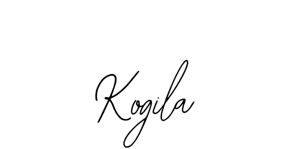 Similarly Bearetta-2O07w is the best handwritten signature design. Signature creator online .You can use it as an online autograph creator for name Kogila. Kogila signature style 12 images and pictures png