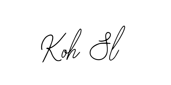 It looks lik you need a new signature style for name Koh Sl. Design unique handwritten (Bearetta-2O07w) signature with our free signature maker in just a few clicks. Koh Sl signature style 12 images and pictures png