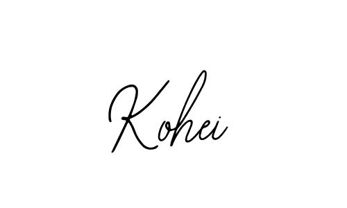 The best way (Bearetta-2O07w) to make a short signature is to pick only two or three words in your name. The name Kohei include a total of six letters. For converting this name. Kohei signature style 12 images and pictures png
